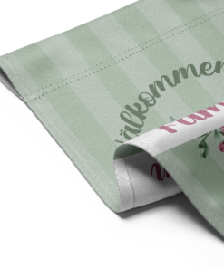 Garden flag white 12x17