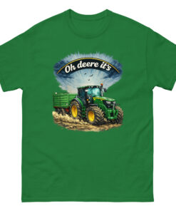 Unisex classic tee turf green front 696b7a6d1dfb5.jpg